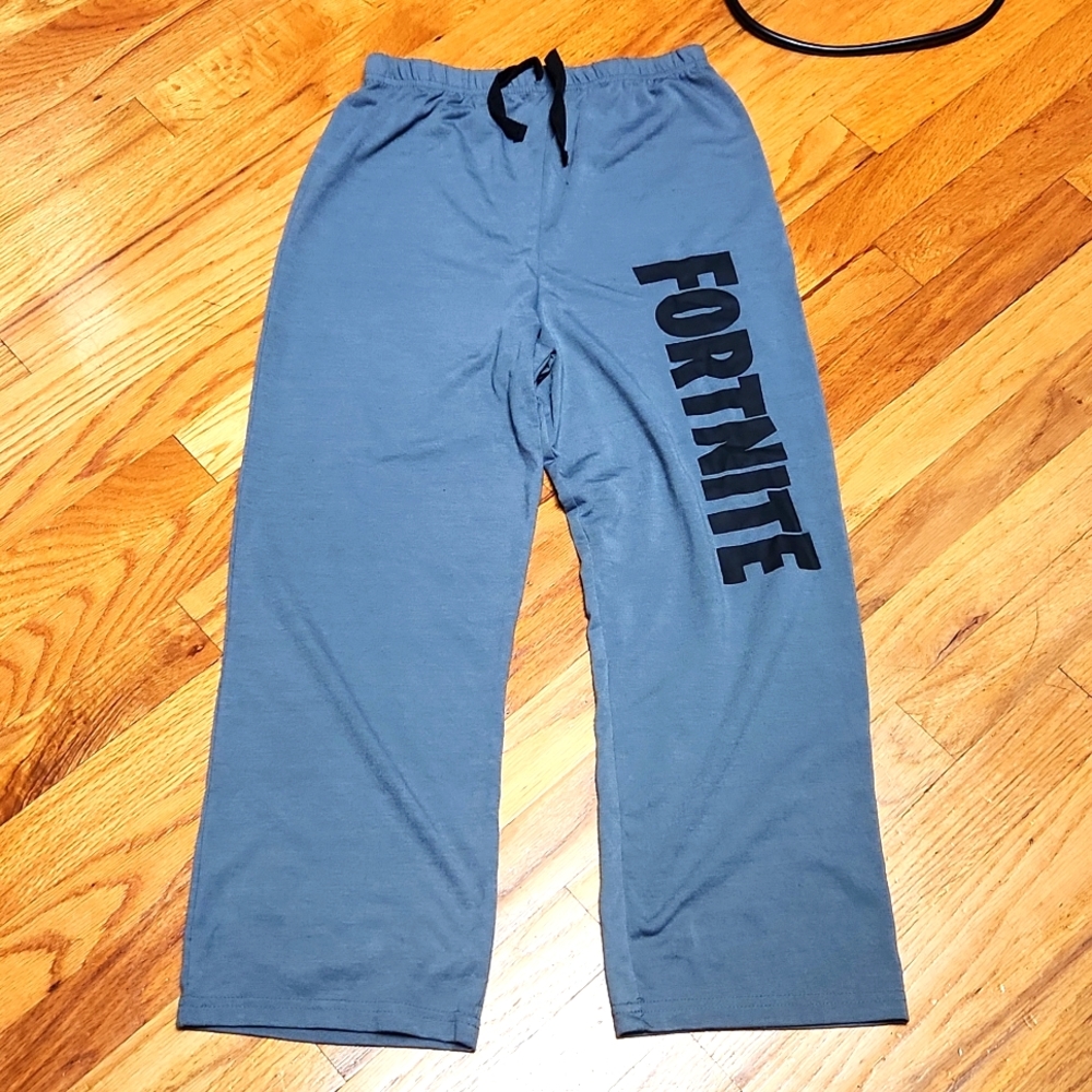 Boy's 10/12 Fortnite Lounge Pants, EUC